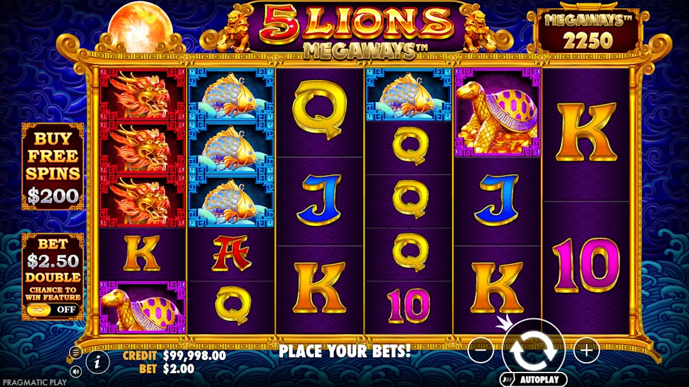 5 Lions Megaways